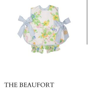 Beaufort Bonnet Talbot Side Tie bloomer set